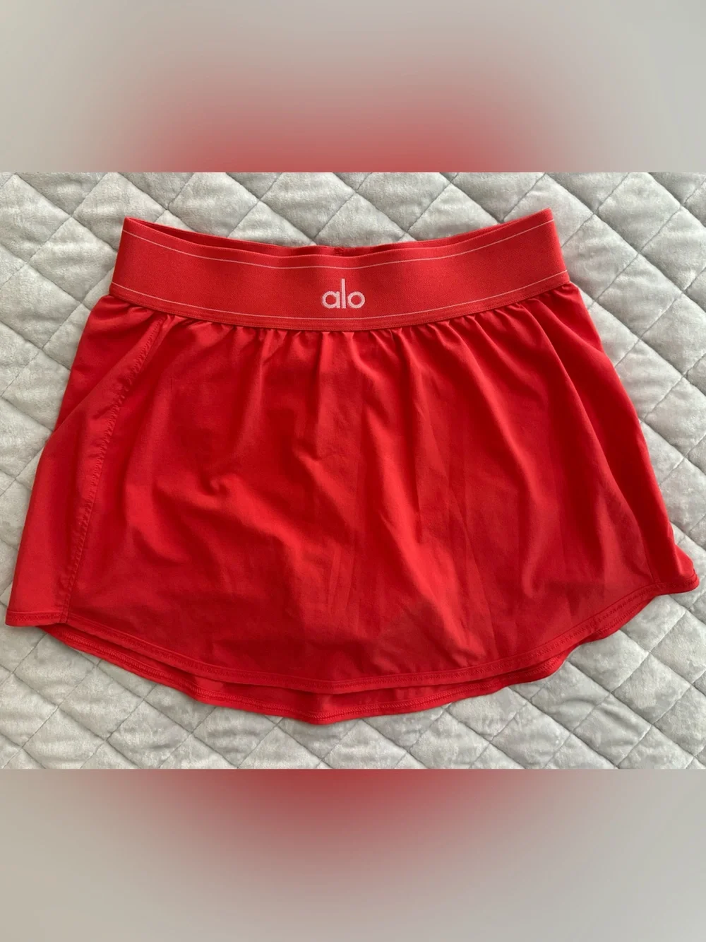 Candy Red Match Point Skirt